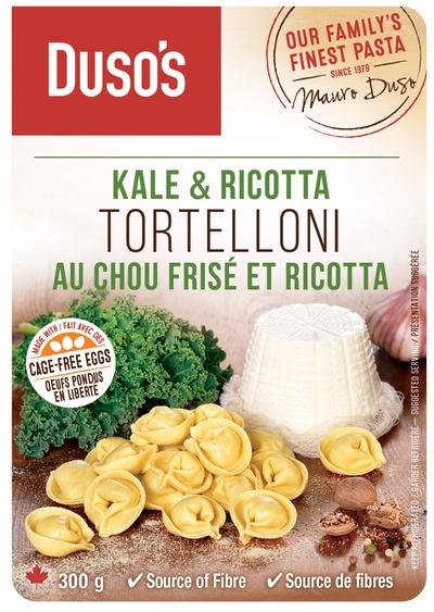 DUSOS KALE & RICOTTA TORTELLONI
