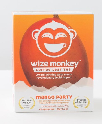 WIZE MONKEY MANGO PARTY TEA