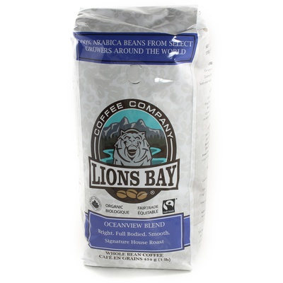 Lions Bay - Oceanview Blend Whole Bean Signature House Coffee