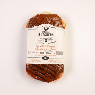The Very Good Butcher Plant Based Butchery - Smokin' Burger