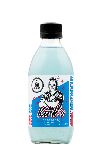 Kirk's - Sparkling Blue Razz Kefir Drink