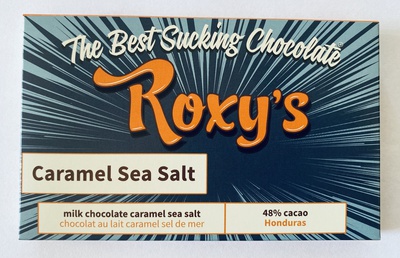 Roxy's - Caramel Sea Salt Milk Chocolate Bar - 48% Cacao