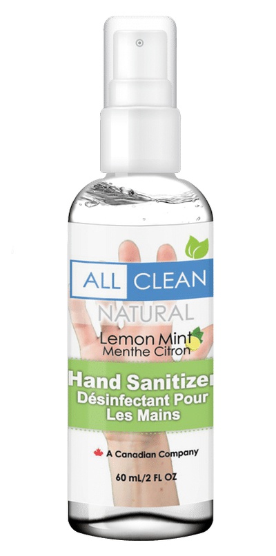 All Clean - Lemon Mint Hand Sanitizer