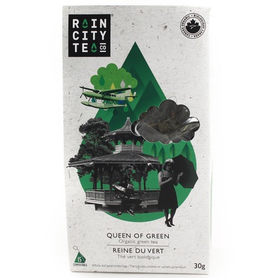RAIN CITY TEA GREEN