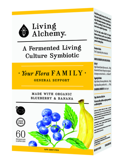 Living Alchemy - Your Flora Family A Fermented Living Culture Symbiotic General Support