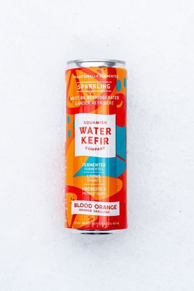 Squamish Water Kefir Company - Blook Orange Kefir Water
