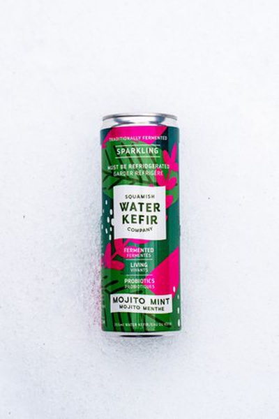 Squamish Water Kefir Company - Mojito Mint Kefir Water
