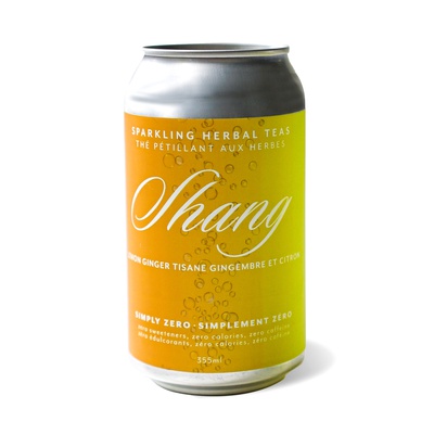 SHANG SPARKLING HERBAL TEA LEMON GINGER