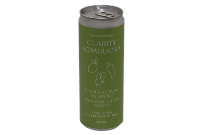 Clarity - Ginger Lemon Kombucha