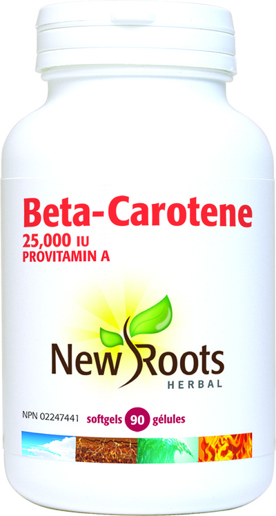 New Roots Beta Carotene 25,000I.U.