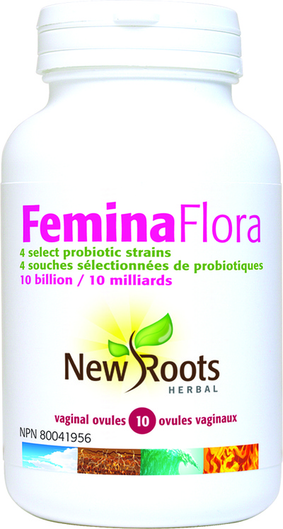 New Roots - Femina Flora 10 Billion Probiotic Vaginal Ovules