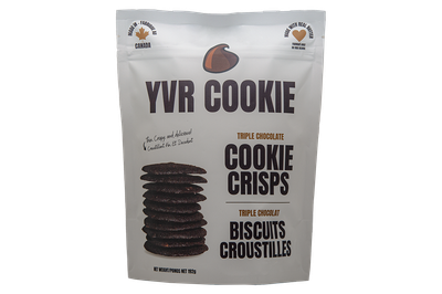 YVR Cookie - Triple Chocolate Cookie Crisps
