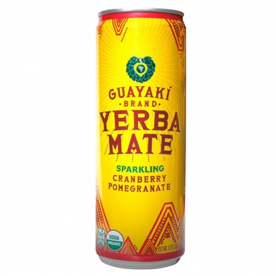 Guayaki Yerba Mate - Sparkling Cranberry Pomegranate