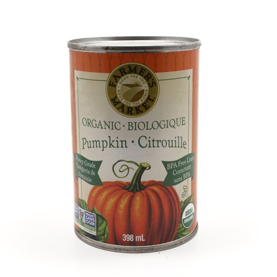 FARM MKT ORG. PUMPKIN PUREE