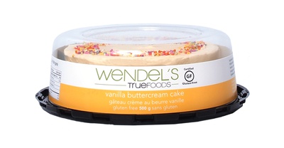 Wendel's Truefoods - Vanilla Buttercream Birthday Cake (Gluten Free)