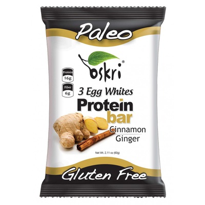 OSKRI PROTEIN BARS GINGER