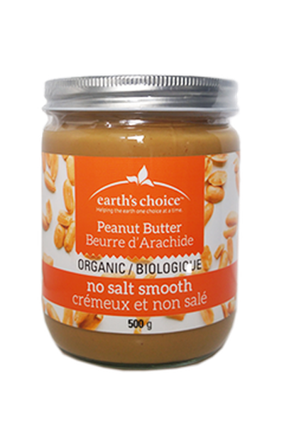 Earth's Choice Organic - Peanut Butter Smooth Unsalted