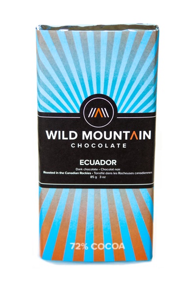 Wild Mountain - 72% Cocoa Dark Chocolate from Ecuador Bar