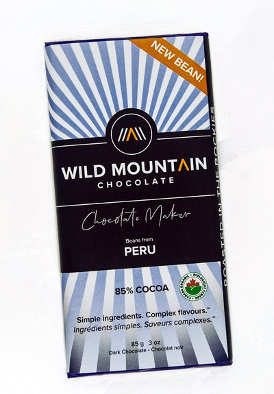 Wild Mountain - 85% Cocoa Chocolate Maker Bar From Peru