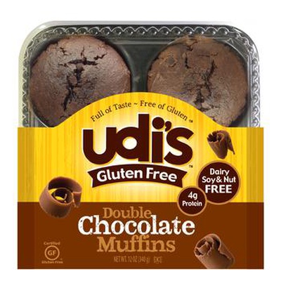 Udi's - Muffins Double Chocolate (Gluten Free)