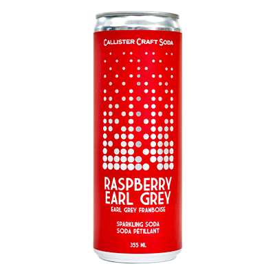 Callister Craft Soda - Raspberry Earl Grey Sparkling Soda