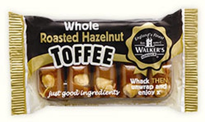 Walker's - Roasted Hazelnut Toffee Bar