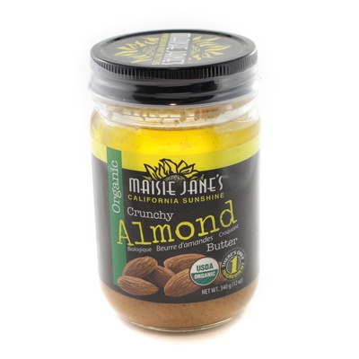MAISIE JANES ORGANIC ALM BUTTER CRUNCHY