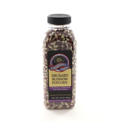 Fireworks Popcorn - Orchard Blossom Heirloom Non - GMO Popcorn