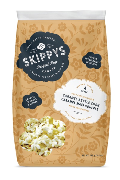 SKIPPY'S CARAMEL POPCORN