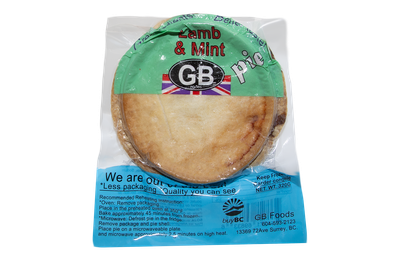 GB Foods - Lamb & Mint Pie