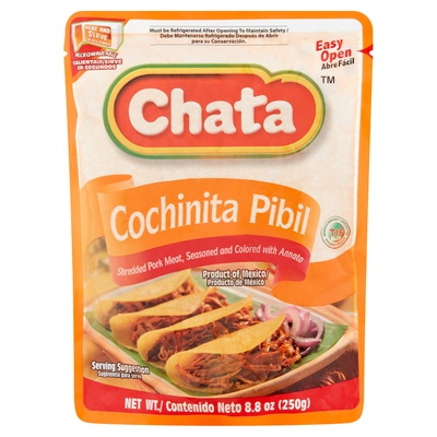 Chata - Cochinta Pibil Shredded Pork Meat Seasoned with Annato