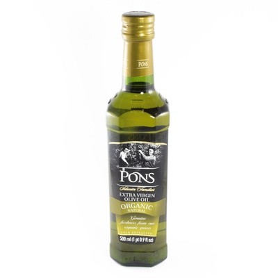 PONS ORGANIC OLIVE OIL EXTRA VIRGIN
