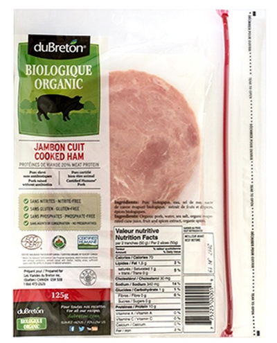 duBreton - Organic Cooked Ham