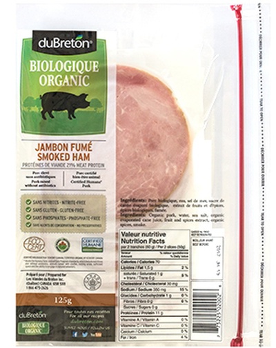 duBreton - Organic Smoked Ham