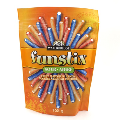 Waterbridge - Sour Funstix Fruit Candy