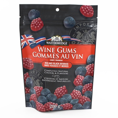 Waterbridge - Black and Red Berry Winegums