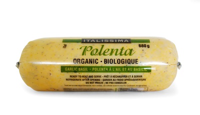 ITALISSIMA ORGANIC POLENTA GARLIC/BASIL