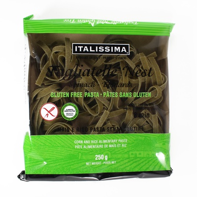 ITALISSIMA TAGLIATELLE NEST Gluten Free SPINACH