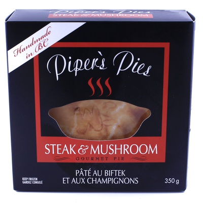 PIPER'S 5" STEAK & MUSHROOM PIE