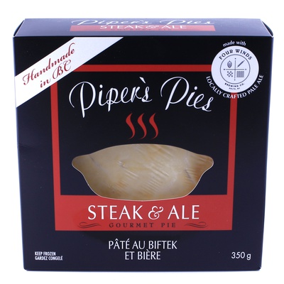 PIPER'S 5" STEAK & ALE PIE