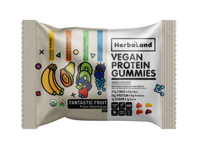 Herbaland - Vegan Fruit Protein Gummies