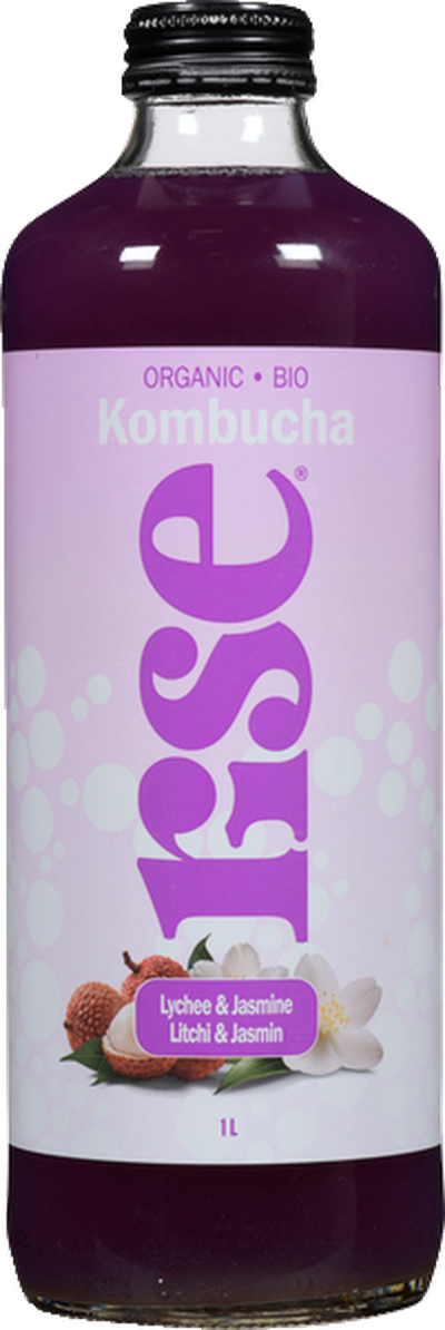 Rise - Organic Lychee & Jasmine Kombucha