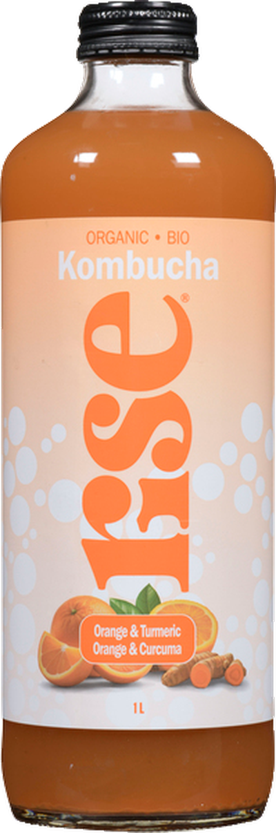 Rise - Organic Orange & Turmeric Kombucha