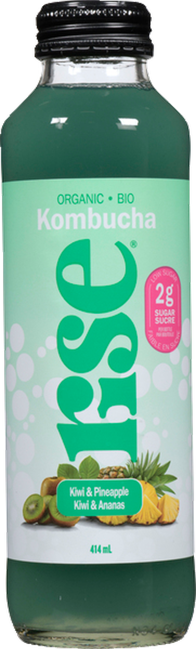 Rise - Organic Kiwi & Pineapple Kombucha