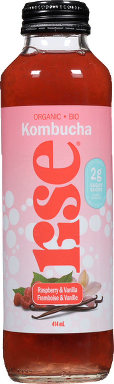 Rise - Organic Raspberry & Vanilla Kombucha