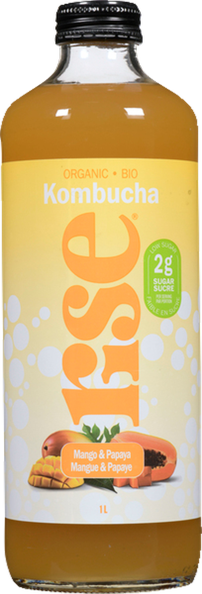 Rise - Organic Mango & Papaya Kombucha