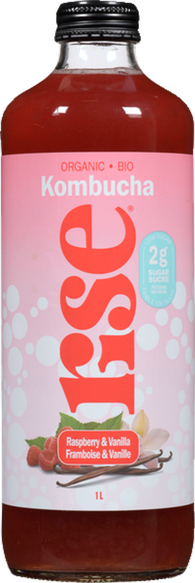Rise - Organic Raspberry & Vanilla Kombucha