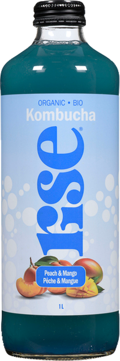 Rise - Organic Peach & Mango Kombucha