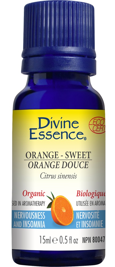 Divine Essence -  Organic Sweet Orange Essential Oil