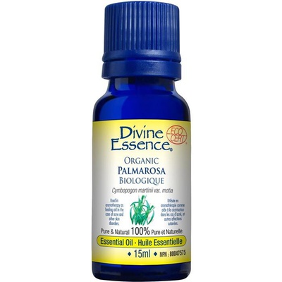 Divine Essence -  Organic Palmarosa Essential Oil